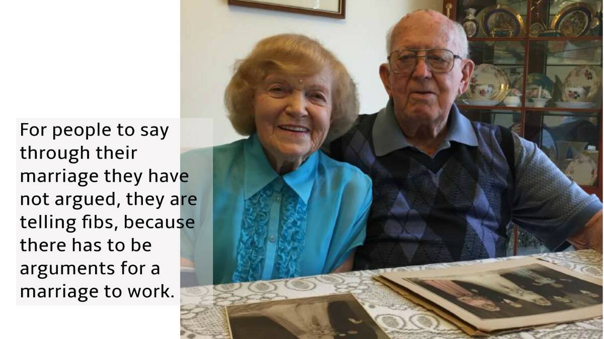 Port Macquarie residents Gloria and John Moore celebrate 70 years of marriage. A traditional 70th wedding anniversary gift is one of the precious metal platinum. CLICK THE PHOTO TO READ THE FULL STORY