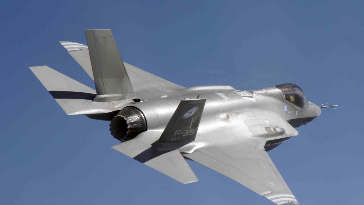 A Lockheed Martin F-35 Lightning II. Picture: Supplied
