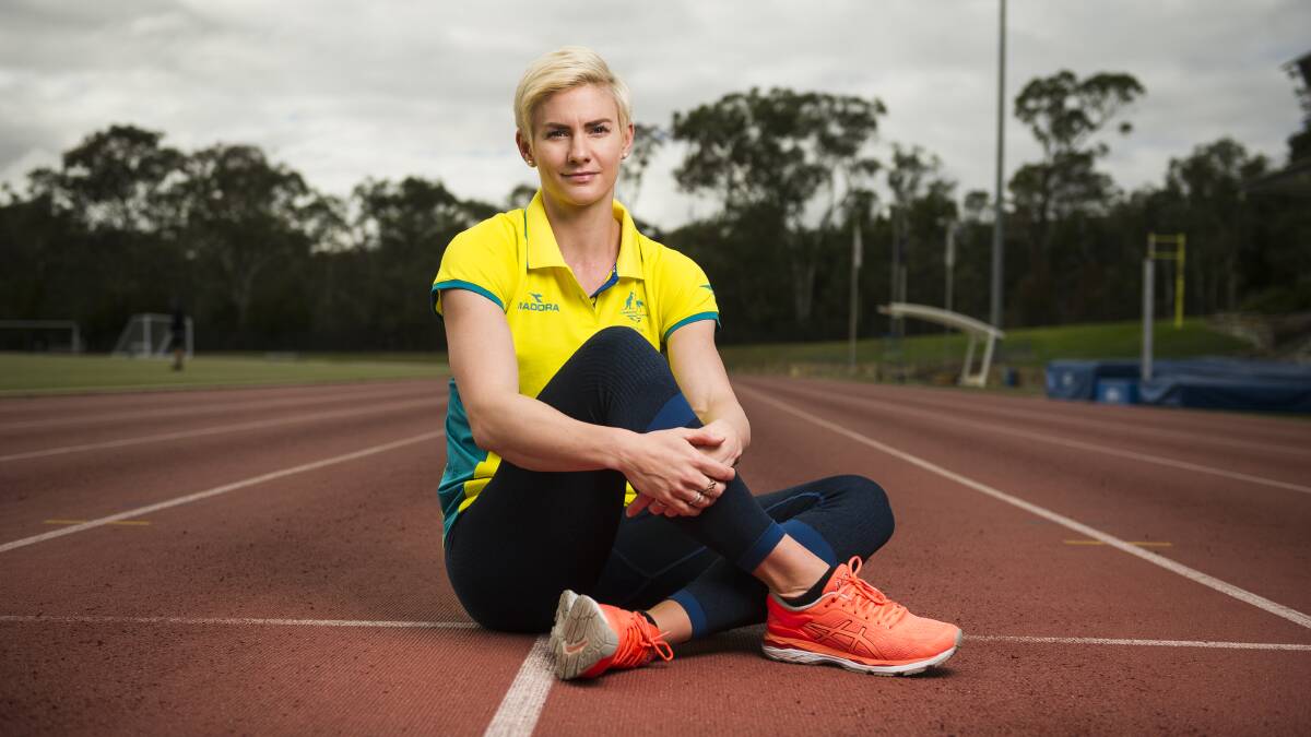 Australian sprinter Melissa Breen will go to Berlin for her first indoor athletics season. Picture: Dion Georgopoulos