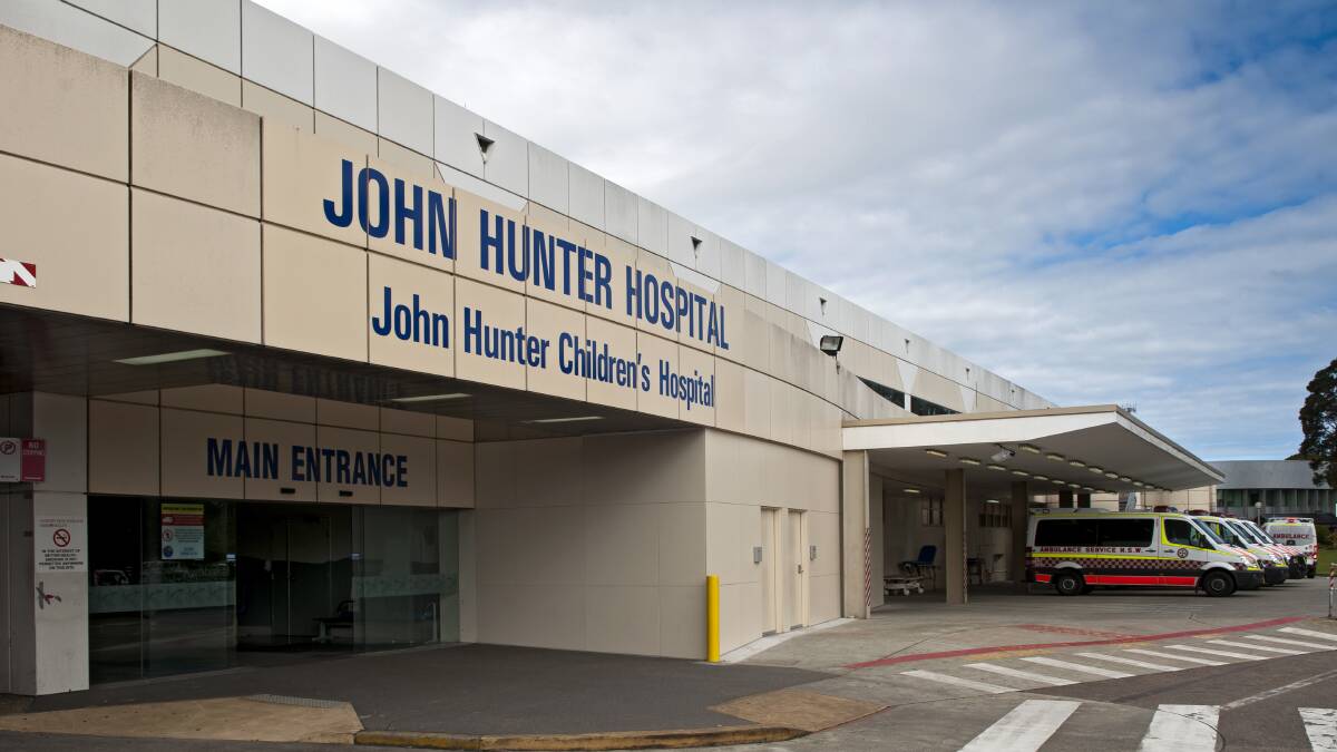 John Hunter Hospital in Newcastle.