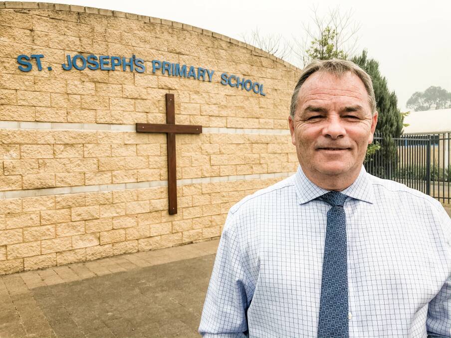 Frank Jones will serve the St Joseph's Primary School community from 20 January 2020. Photo: Ainslee Dennis.