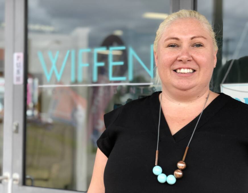 Wiffen Property Agents licensee, Nicole Wiffen shares that "as a single mum, I have also been a welfare recipient for the best part of my renting life, and have used the rental bond loan - more than once." Photo: Ainslee Dennis.