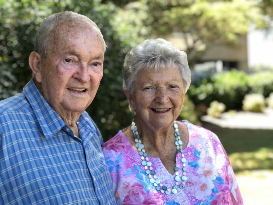 Love and laughter contribute to the success of Norm and Maureen Adams 60-year marriage. Photo: Ainslee Dennis.