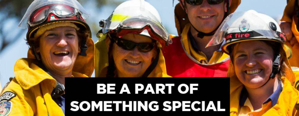 There are many reasons to join the NSW RFS. You may want to protect your families, your friends, your home and assets, your community, and your way of life. Photo: rfs.nsw.gov.au