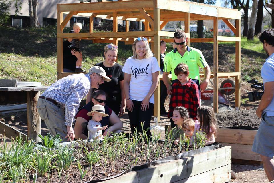 The young and young-at-heart are urged to visit Taree Community Garden at its new site in the grounds of Taree PCYC, Commerce Street, Taree.