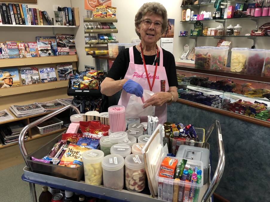 Fay Erickson says her 20 years of volunteer work have given her pleasure and joy, and the satisfaction of helping people. Photo: Ainslee Dennis.