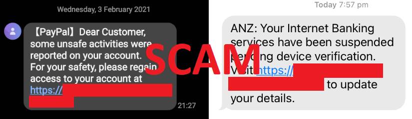 Don't be fooled by parcel delivery scam texts