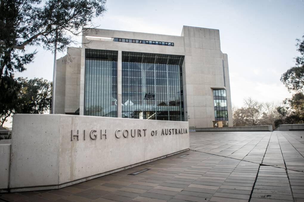 High Court of Australia, Canberra. Picture: Karleen Minney