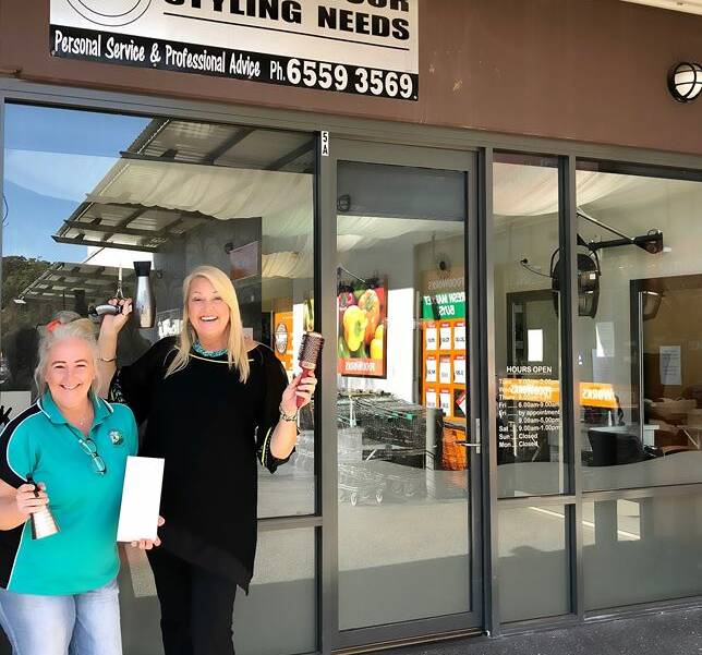 Hallidays Point Lions Club’s Deb Schmitzer, alongside Francina Mills from Xstyles Salon have decided to roll up their sleeves and get involved. 
