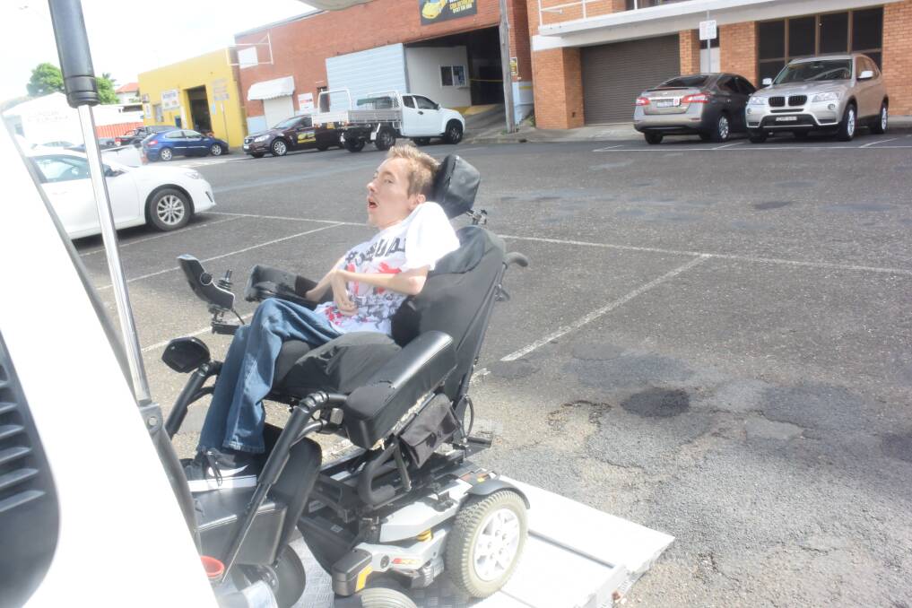 Author, Jack Noble shares the horror of facing the region's bumpy roads in a wheelchair.