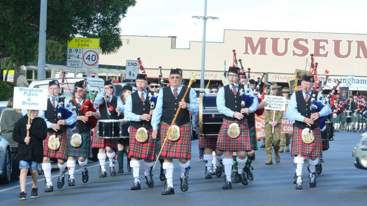 Manning Valley Pipes and Drums will join in an international commemoration on November 11.
