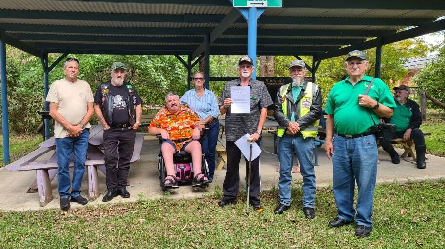 The Taree and District Vintage and Classic Motorcycle Club have been long time supporters of the RDA Manning and Great Lakes. Photo supplied