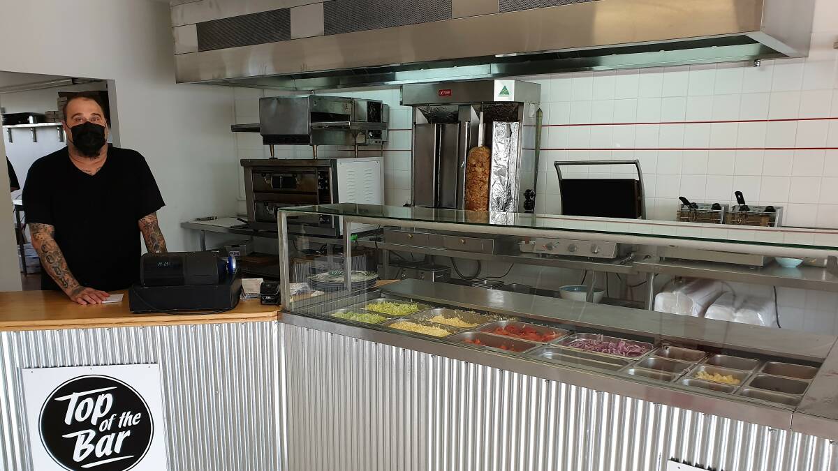 Top of the Bar, selling pizza and kebabs, is another of the new businesses recently opening. Photo supplied