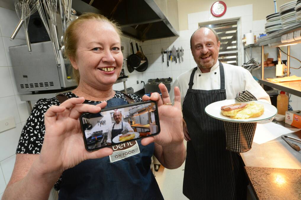 Innovative: Bent on Food proprietor Donna Carrier and chef Michael Finch will be delivering an online cooking class and dinner experience. Photo: Scott Calvin