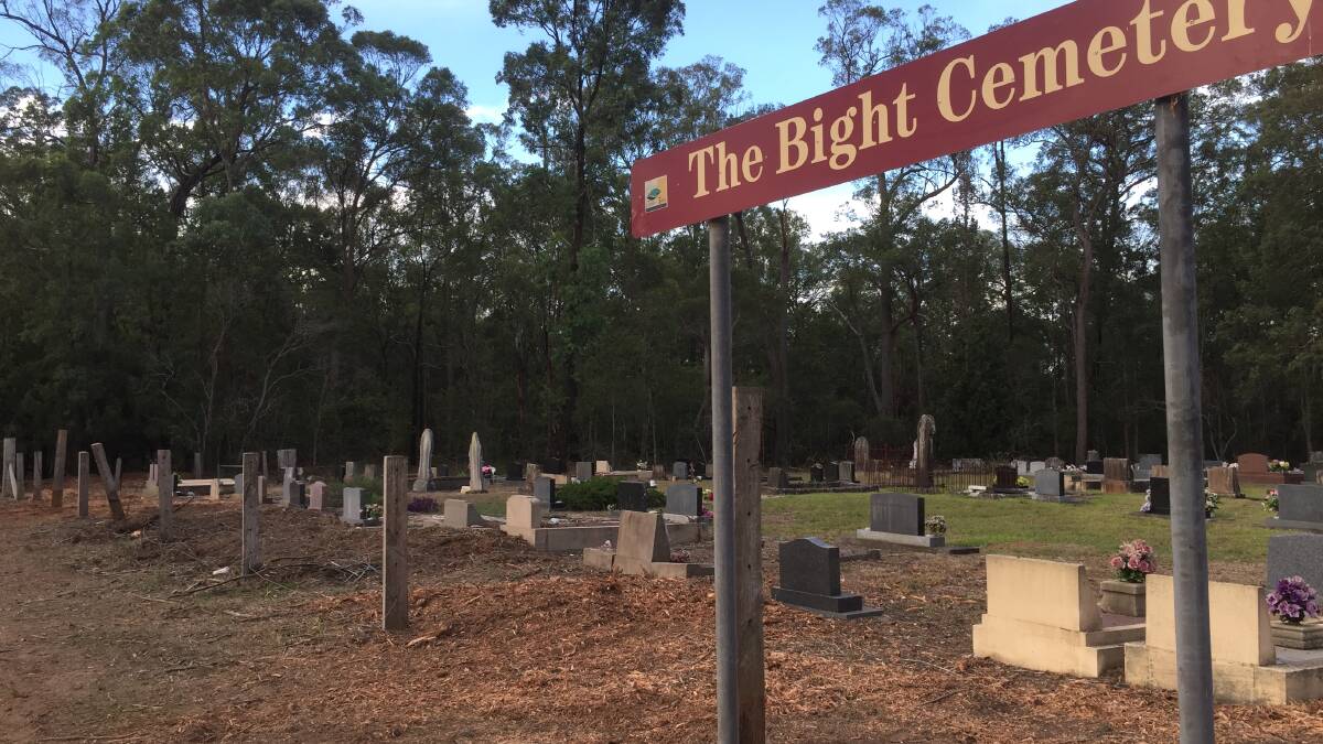 The Bight Cemetery restoration action plan adopted by MidCoast Council
