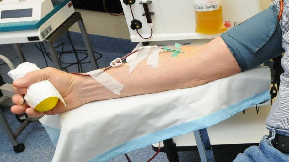 Staring down international blood shortage - for now