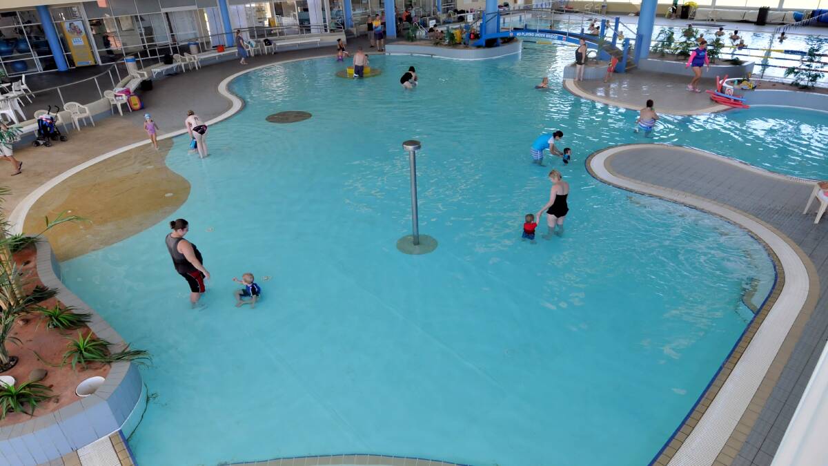 The Manning Aquatic Leisure Centre indoor pool. 
