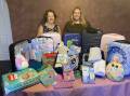 Kerrie Norris and Rochelle Payton are collecting donations for Hope in a Suitcase. Photo supplied