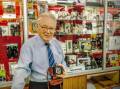 Alan Small in his store, Taree Camera House. Picture supplied