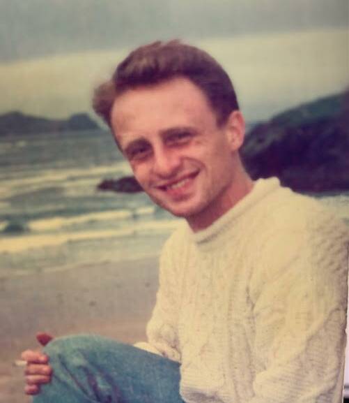 Mike as a young man while working in Europe. Photo supplied