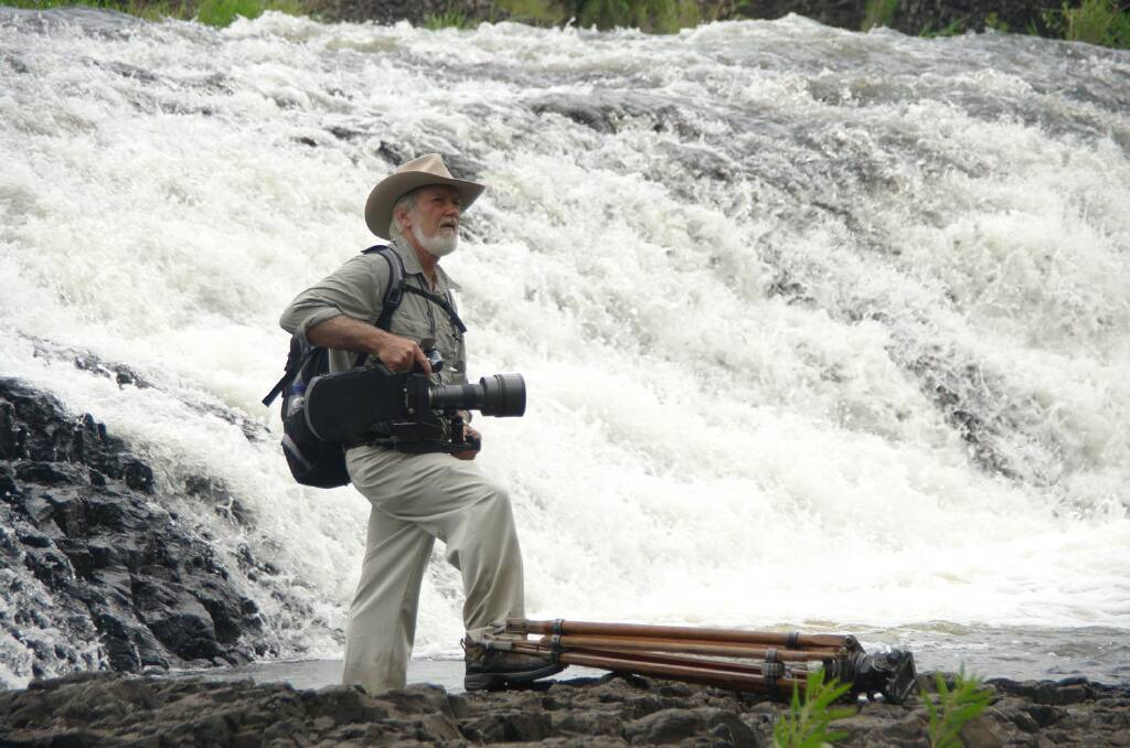 Jim Frazier has travelled the world filming documentaries. Photo supplied