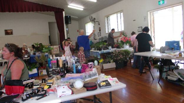 The markets held in the Lansdowne Community Hall on Easter Saturday were very popular.