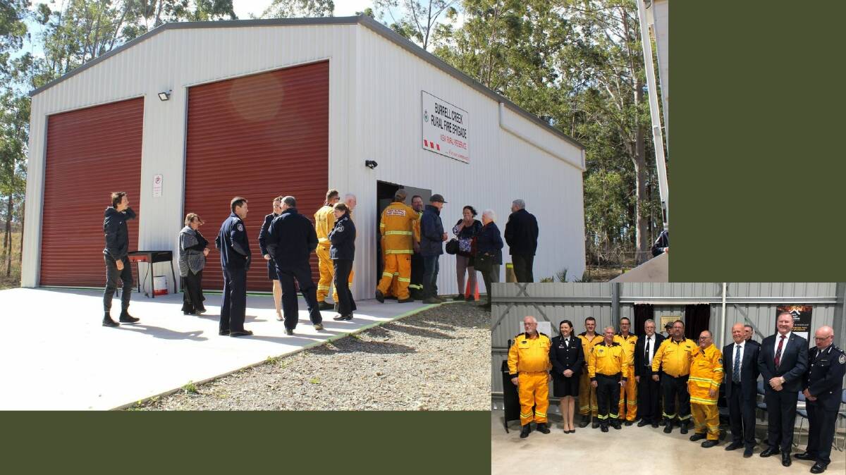 Burrell Creek Rural Fire Brigade welcomes new station