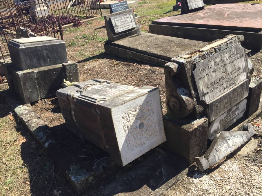 Community in uproar over "desecration" of The Bight Cemetery