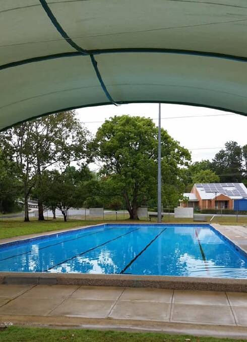 Stroud swimming pool is one of the four MidCoast Council unsupervised swimming pools that cannot currently reopen. Photo: Karen Hutchinson