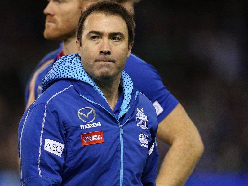 Brad Scott is leaving his post as coach of the North Melbourne Kangaroos.