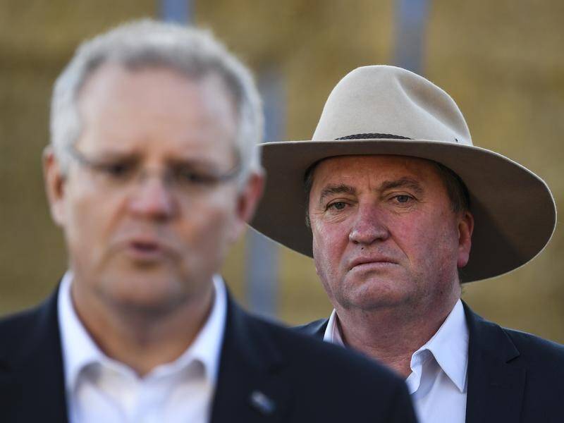 New Nationals leader Barnaby Joyce will be keeping a close eye on Scott Morrison's climate policy.