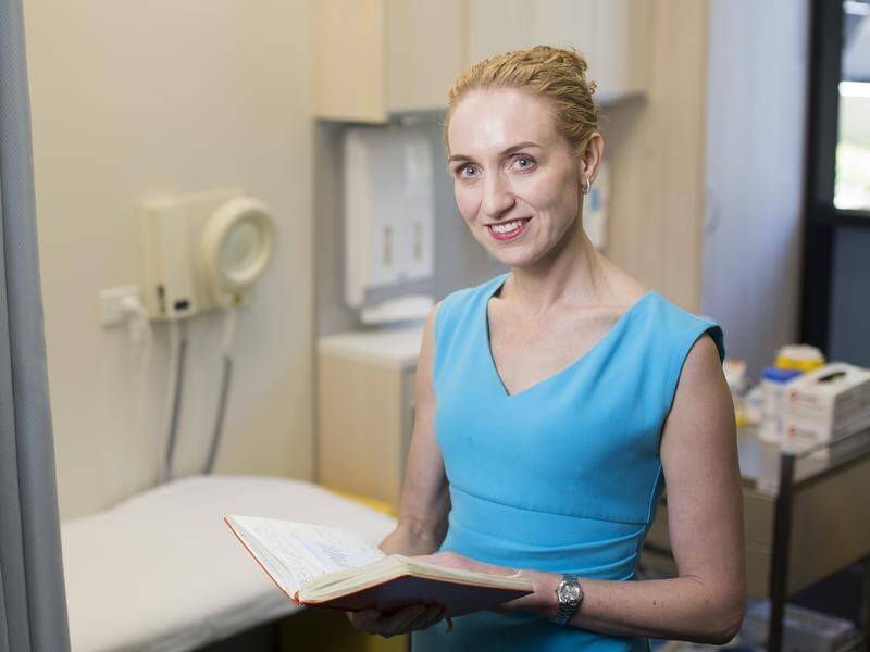 Prof Georgina Long is pleased with a clinical trial of a potential new melanoma treatment.