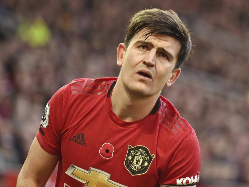 Harry Maguire's transfer from Leicester City cost Manchester United Stg80 million ($A152).