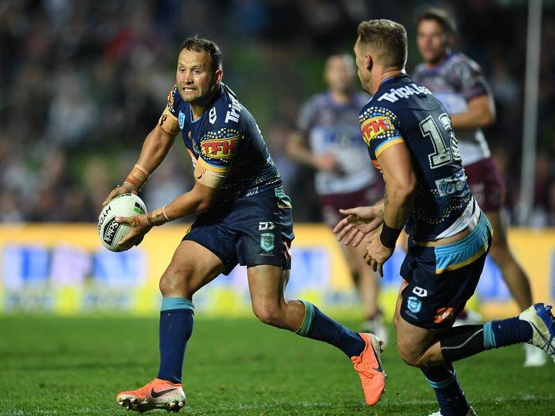 Playmaker Tyrone Roberts starred in the Titans' remarkable 36-18 comeback win against Manly.