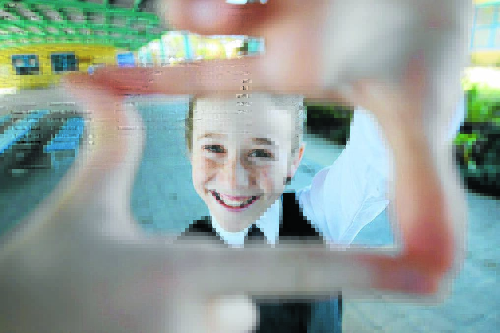 Eleven-year-old Georgina Saad will co-host the Rotary Manning Valley Schools Spectacular with special guest George Houvardas.