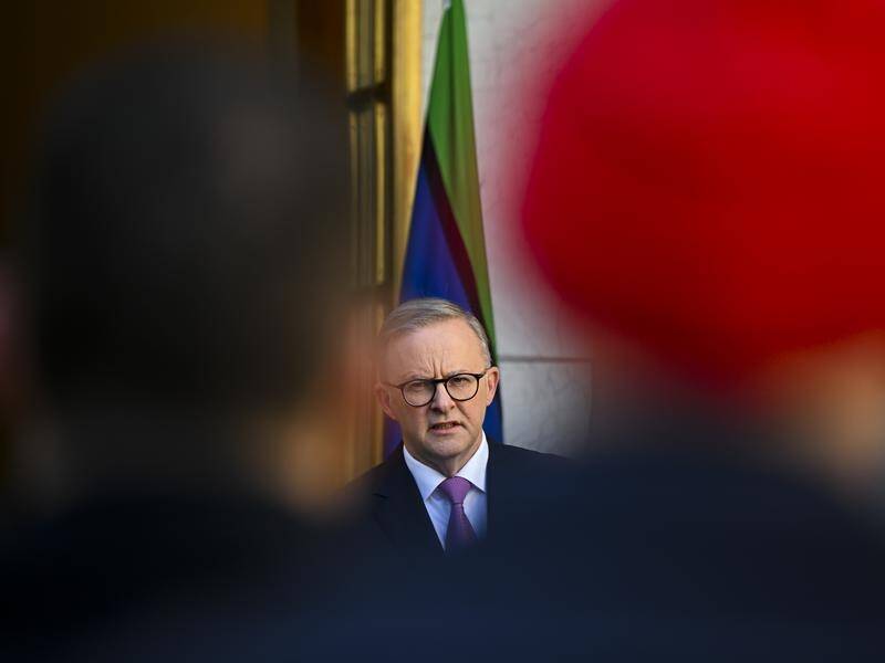 Anthony Albanese and his state and territory counterparts will hold a national cabinet meeting. (Lukas Coch/AAP PHOTOS)