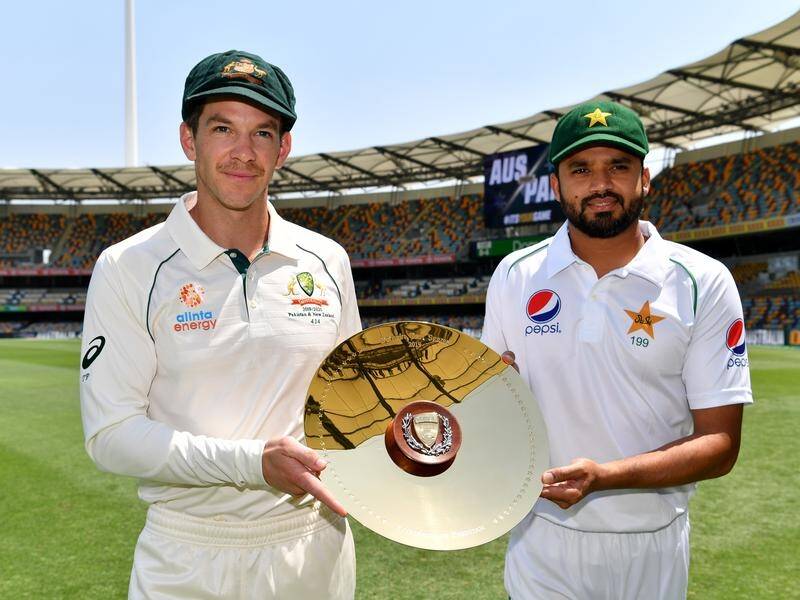 Tim Paine (L) says the Pakistan series is vital, with World Test Championship points up for grabs.