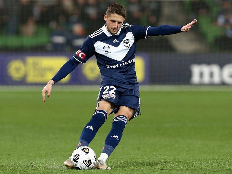 Jake Brimmer was the architect of Melbourne Victory's 2-1 FFA Cup win over Adelaide United.