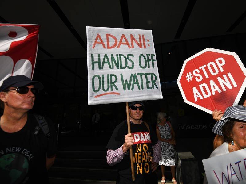 Permission for Adani to build a water pipeline was wrongly given, a judge says.