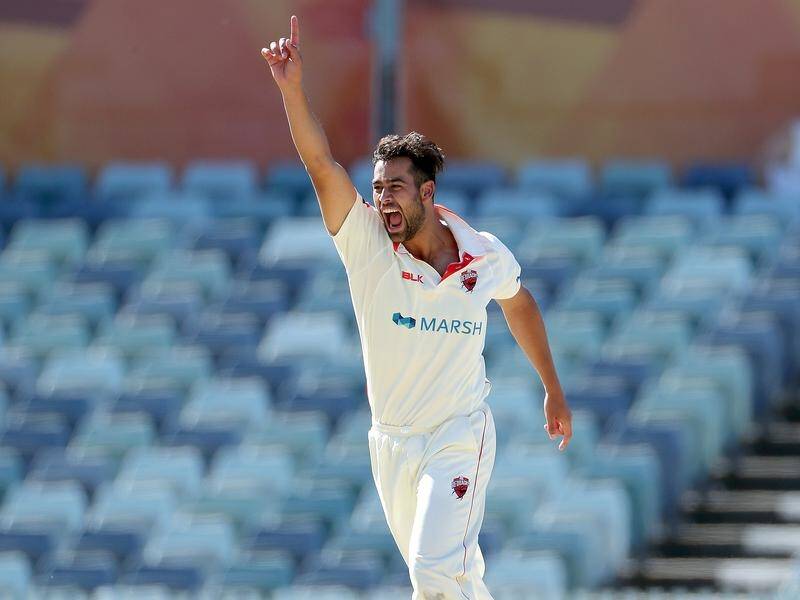 Wes Agar was the chief destroyer for South Australia in their Sheffield Shield win over Tasmania.
