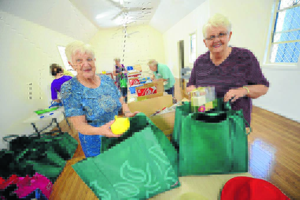 Chatham congregation compiles pamper packs for families suffering drought