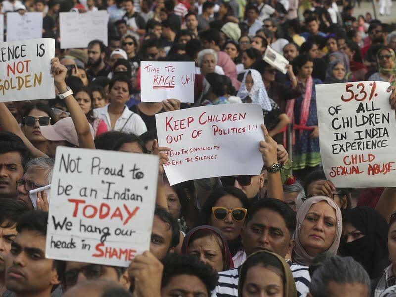 Indians have held a number of protests against rape, like this one in Mumbai in April.
