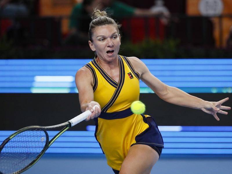 Simona Halep had little trouble in winning her first-round match at the Kremlin Cup.