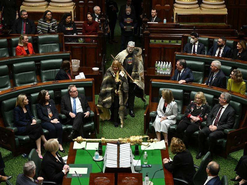 A bill to create an independent authority to oversee Victoria's treaty talks will go to a vote. (Joel Carrett/AAP PHOTOS)