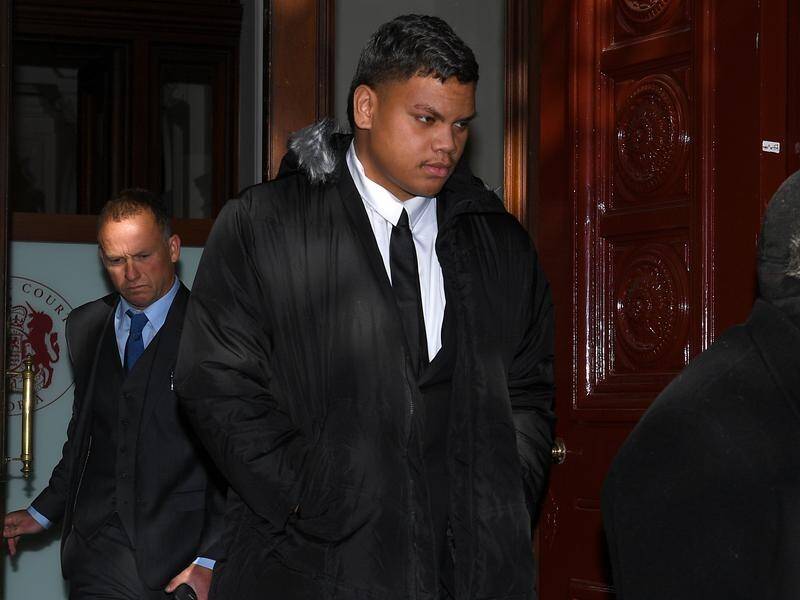 Setefano Pahul Tupou (centre) admitted to the manslaughter of Timothy Williams in October 2019.