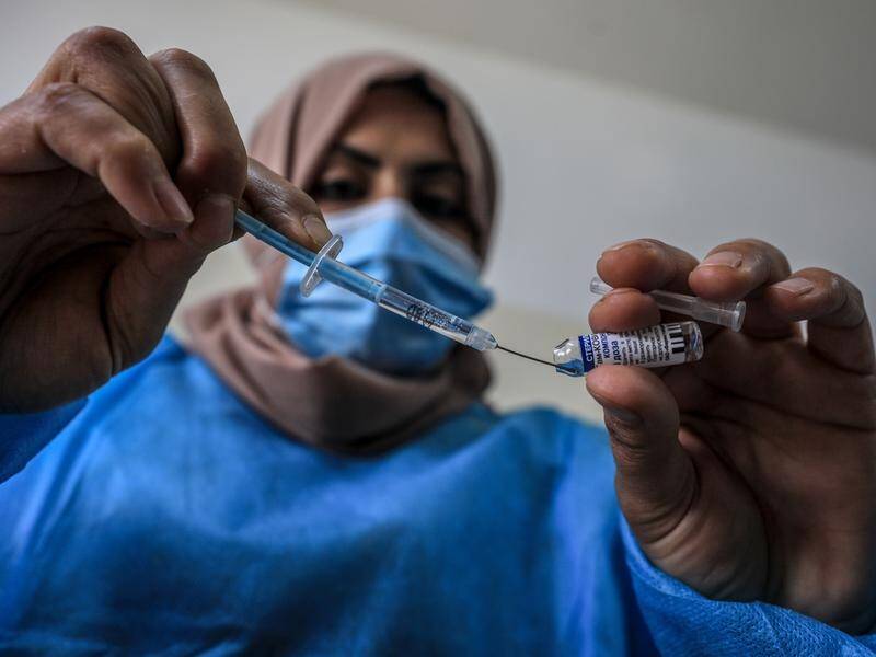 Israel has faced criticism for not sharing vaccines with Palestinians in the West Bank and Gaza.