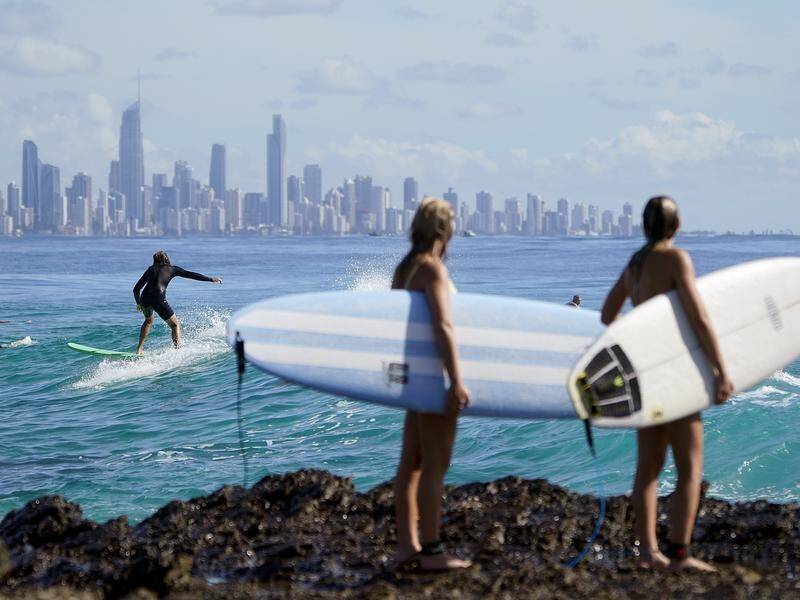 The Gold Coast has experienced the biggest boom in population in the last decade, ABS figures show. (Dave Hunt/AAP PHOTOS)