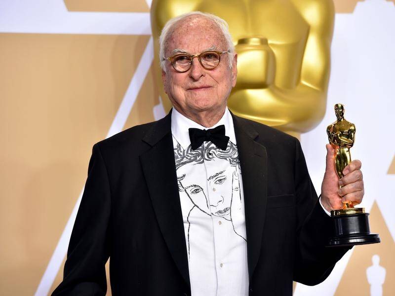 James Ivory has collected the Oscar for Best Adapted Screenplay for Call Me By Your Name.