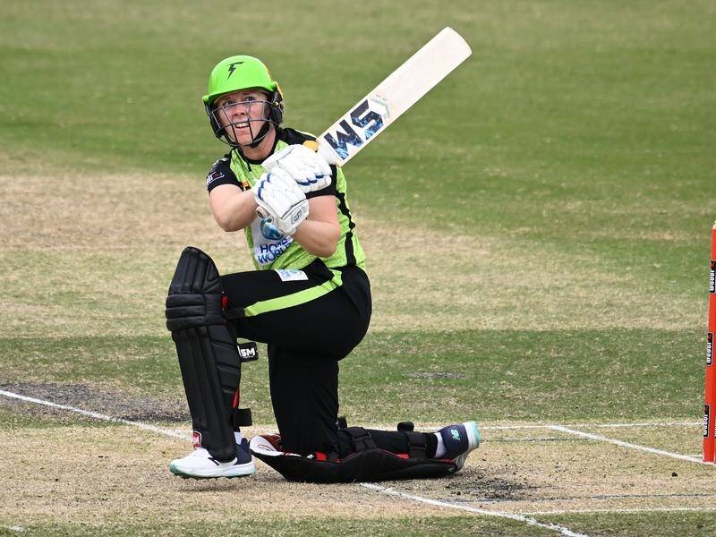 Sydney Thunder captain Heather Knight is confident her side's fortunes will improve in Perth. (Joel Carrett/AAP PHOTOS)