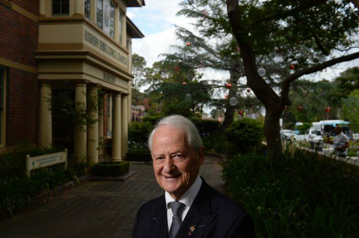 Hornsby Mayor and former federal minister Phillip Ruddock has been appointed to conduct a review into religious freedom. Pic Nick Moir 22 nov 2017